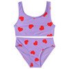 Mädchen Bikini mit Herz-Allover