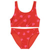 Mädchen Bikini mit Herz-Allover