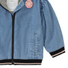 Baby-jeansjasje in college-stijl