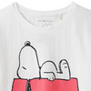 Peanuts T-Shirt mit Brust-Print
