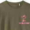 Peanuts T-Shirt mit Stickerei