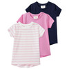 3 baby T-shirts in basic-look