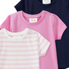 3 baby T-shirts in basic-look