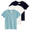 3 baby T-shirts in basic-look