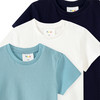 3 baby T-shirts in basic-look