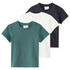 3 baby T-shirts in basic-look