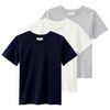 3 jongens T-shirts in basic-look