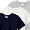 3 jongens T-shirts in basic-look