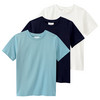 3 jongens T-shirts in basic-look