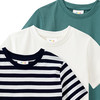 3 jongens T-shirts in basic-look