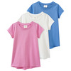 3 Mädchen T-Shirts im Basic-Look