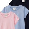 3 Mädchen T-Shirts im Basic-Look