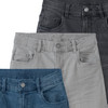 3 Jungen Jeansshorts im Basic-Look