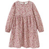 Mädchen Musselin-Kleid mit Blümchen