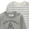 2 Winnie Puuh Langarmshirts aus Bio-Baumwolle