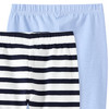 2 Baby Capri-Leggings im Basic-Look