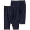 2 Baby Capri-Leggings im Basic-Look