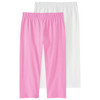 2 Mädchen Capri-Leggings im Basic-Look