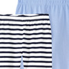2 Mädchen Capri-Leggings im Basic-Look