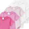 5 Baby Bodys in verschiedenen Farben