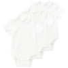 3 baby-body’s in effen kleur
