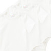 3 baby-body’s in effen kleur