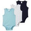 3 Baby Bodys in verschiedenen Farben