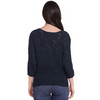 Damen Strickshirt mit Ajour-Muster