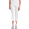 2 Damen 3/4-Leggings unifarben