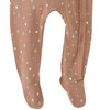 Newborn pyjama met geribbelde structuur
