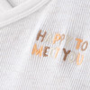 Newborn wikkelbody, broek en muts in een set