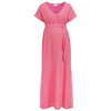 Damen Umstands-Kleid mit Karo-Muster