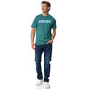 Heren T-shirt met tekstprint