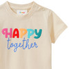 Baby T-Shirt mit Message-Print