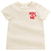 Baby T-Shirt mit Message-Print