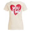 Damen T-Shirt mit Message-Print