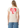 Damen T-Shirt mit Message-Print