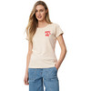 Damen T-Shirt mit Message-Print