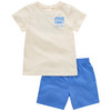 Kinder Shorty mit Message-Print