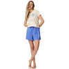 Damen Shorty mit Message-Print