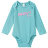 3 Baby Langarmbodys mit gummiertem Print