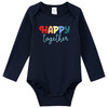 3 Baby Langarmbodys mit gummiertem Print