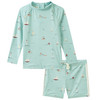 Baby uv-set met zwemshirt en broek UPF40