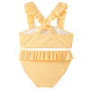 Mädchen Bikini mit Seersucker-Streifen