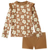 Mädchen UV-Set mit Badeshirt und Hose UPF40