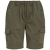 Herencargoshort met elastische tailleband