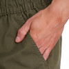 Herencargoshort met elastische tailleband