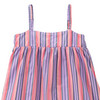 Mädchen Kleid mit Längsstreifen