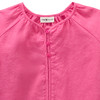 Mädchen Leinen-Bluse unifarben