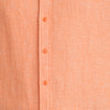Herren Leinen-Hemd mit Button-Down-Kragen